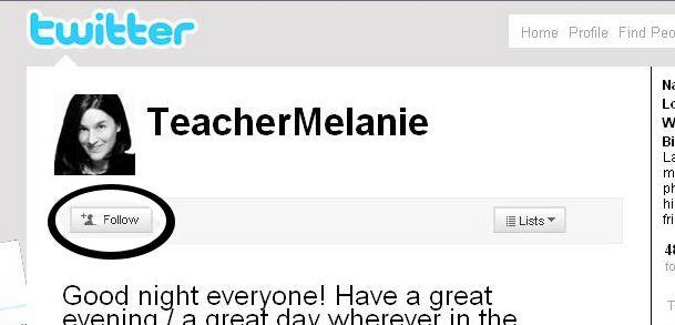 Twitter Follow button 3